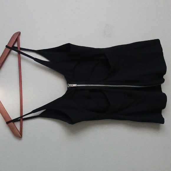 Diesel Zipper Top with open back - Picture 2 of 4